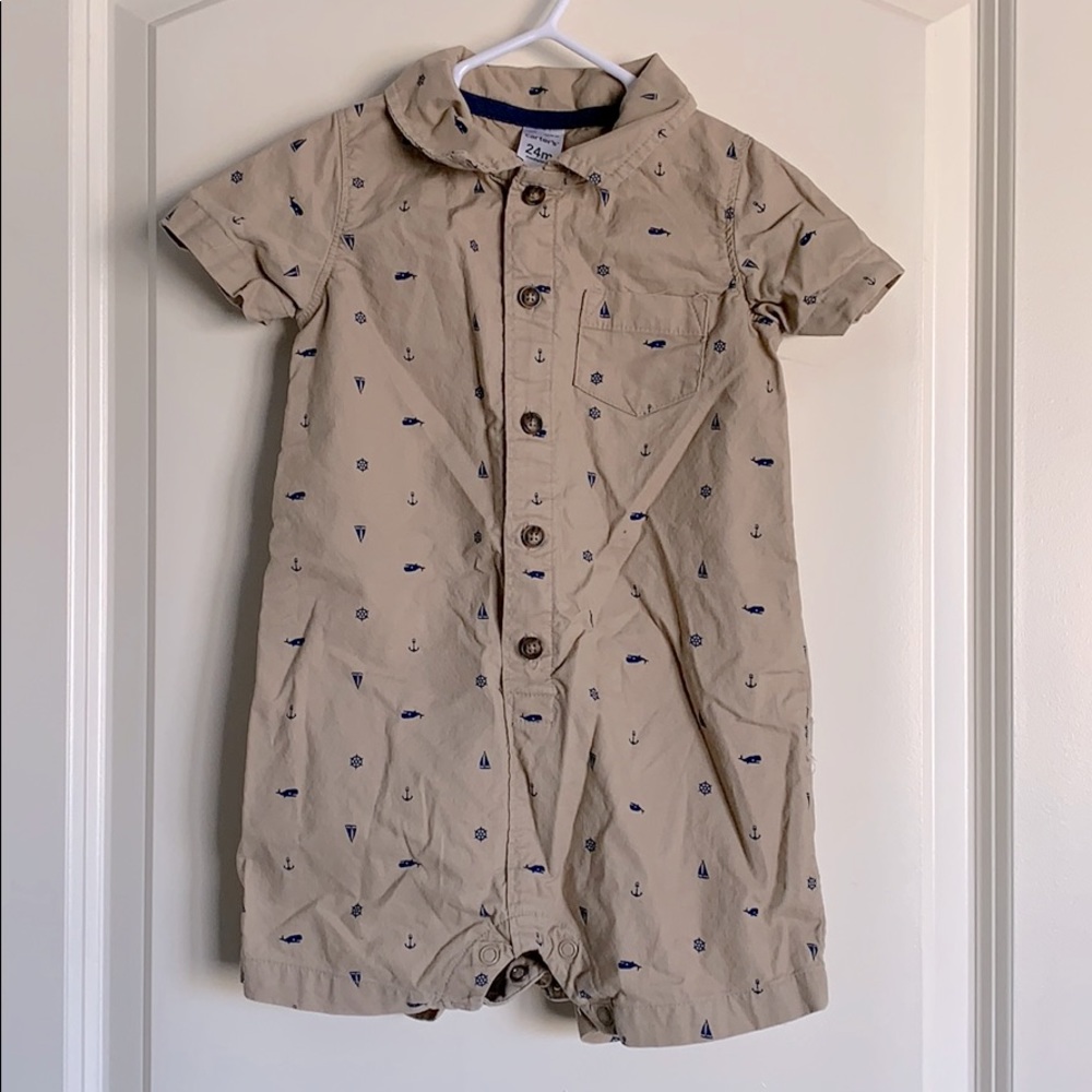 Carters Toddler boy Romper